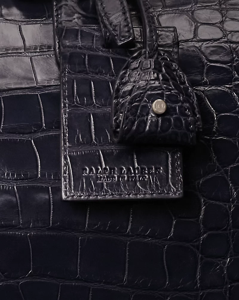 Alligator Boston Bag