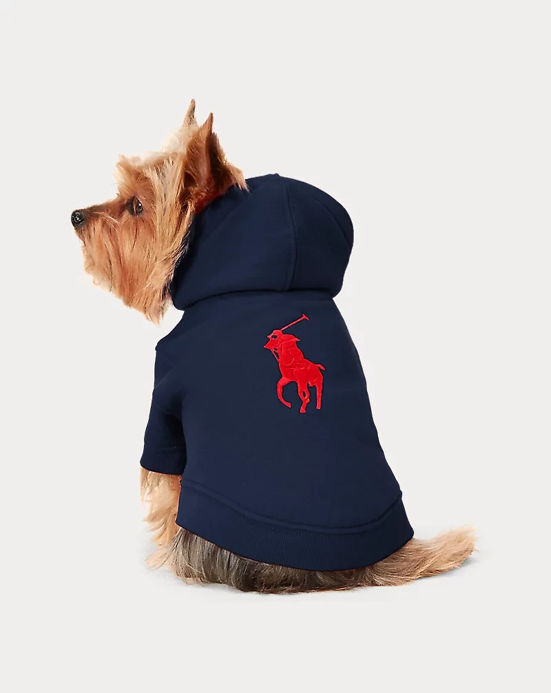 Big Pony Fleece Dog Hoodie