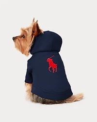 Big Pony Fleece Dog Hoodie