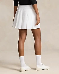 17" Pleated Four Way–Stretch Skort