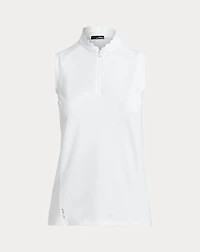 Tailored Fit Sleeveless Piqué Shirt