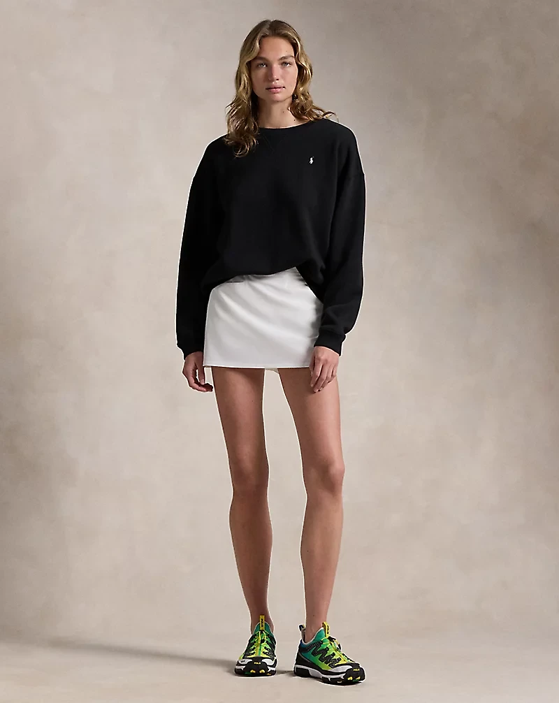 13" Pleated Four Way–Stretch Skort