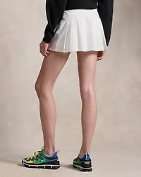 13" Pleated Four Way–Stretch Skort
