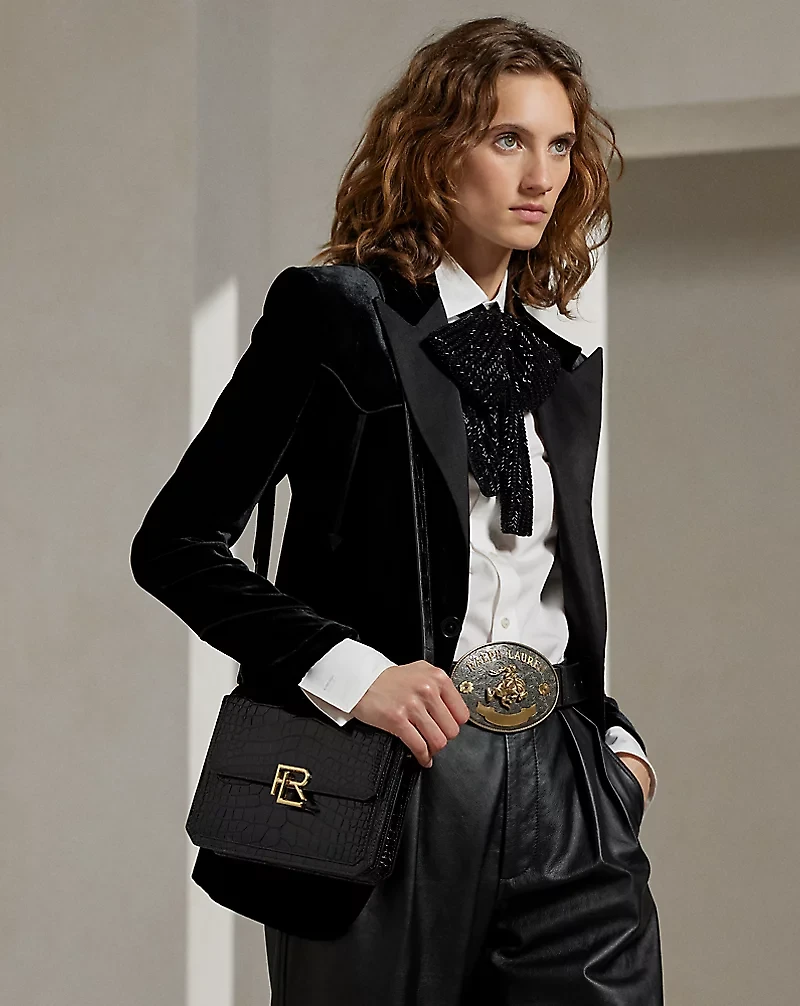 RL 888 Alligator Crossbody