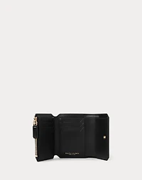RL Box Calfskin Small Vertical Wallet