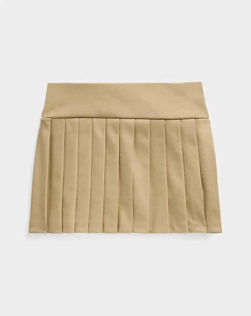 Pleated Ponte Skort