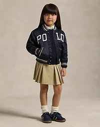 Pleated Ponte Skort