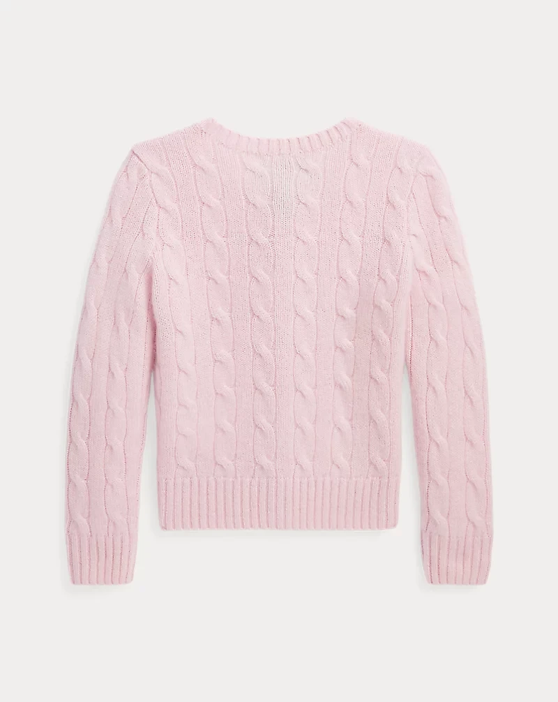 Cable-Knit Cashmere Cardigan
