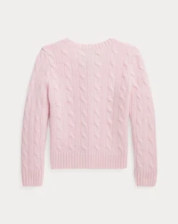 Cable-Knit Cashmere Cardigan