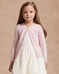 Cable-Knit Cashmere Cardigan