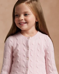 Cable-Knit Cashmere Cardigan