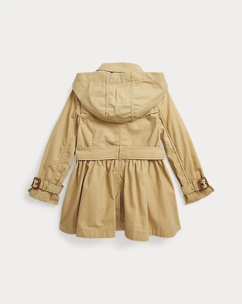 Hooded Trench Coat