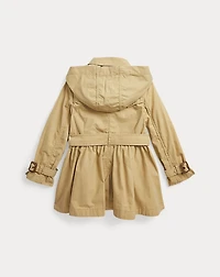 Hooded Trench Coat
