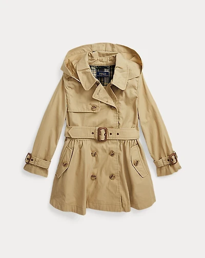 Hooded Trench Coat