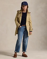 Hooded Trench Coat