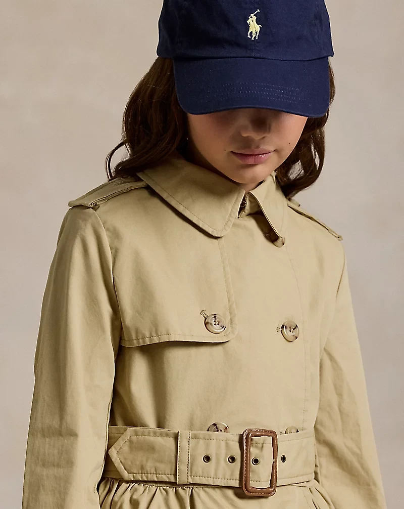 Hooded Trench Coat