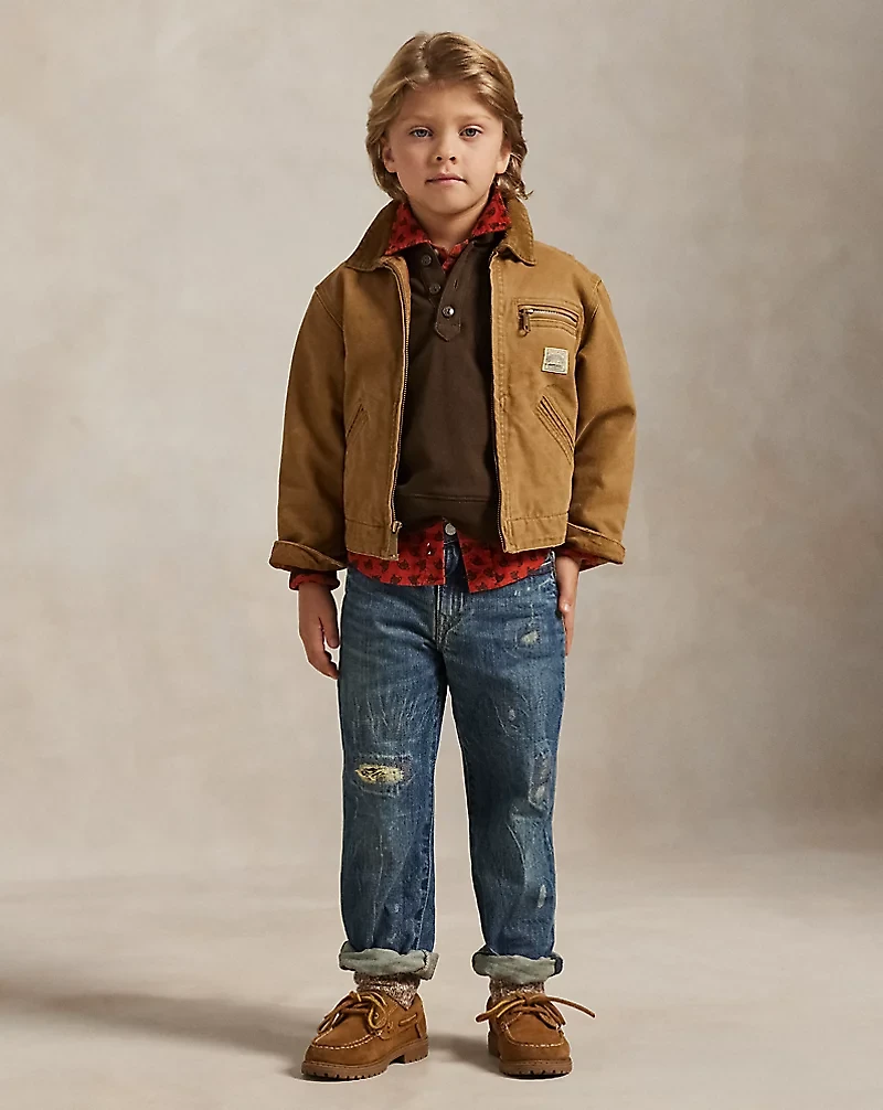 Lynwood Relaxed Fit Distressed Jean