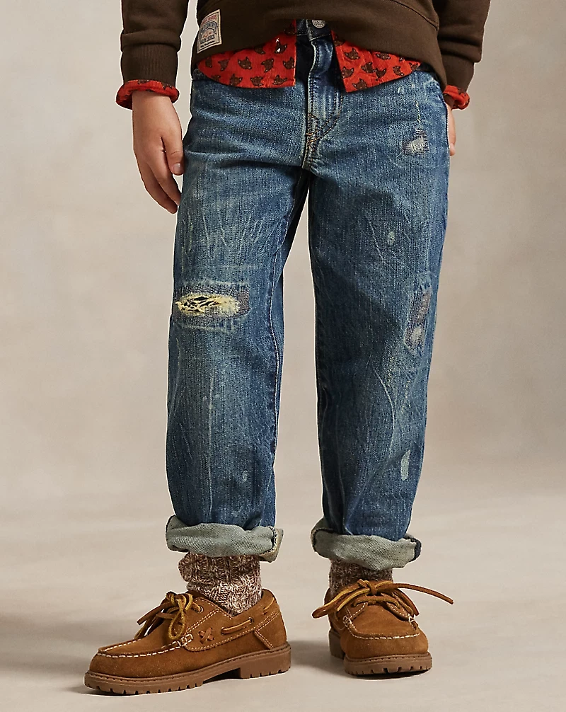 Lynwood Relaxed Fit Distressed Jean