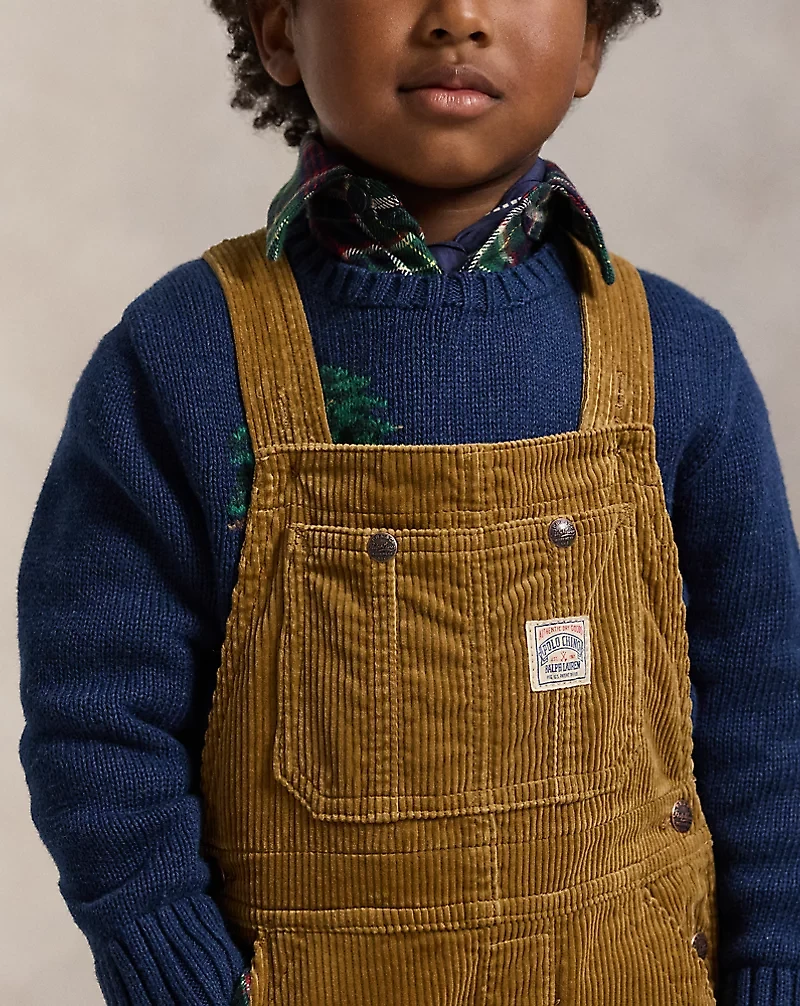 Cotton Corduroy Overall