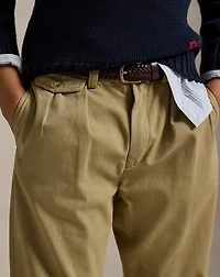Whitman Relaxed Fit Pleated Chino Pant