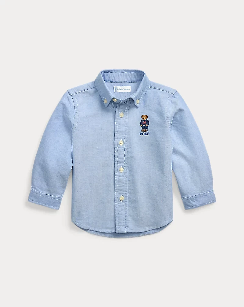 Polo Bear Cotton Oxford Shirt