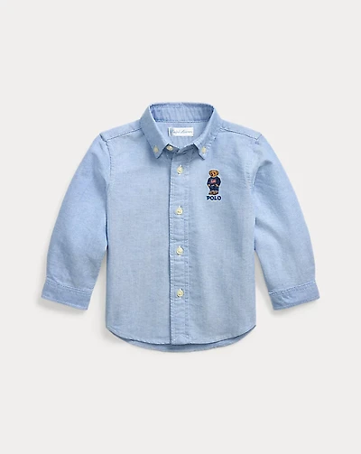 Polo Bear Cotton Oxford Shirt