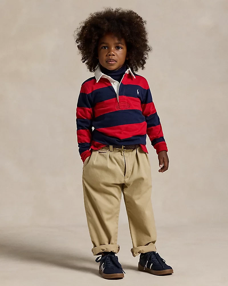 Whitman Relaxed Fit Pleated Chino Pant