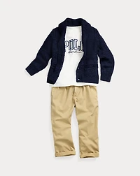 Whitman Relaxed Fit Pleated Chino Pant