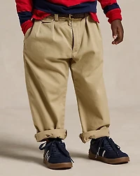 Whitman Relaxed Fit Pleated Chino Pant