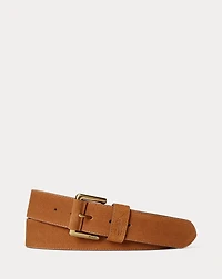 Signature Pony Suede Belt