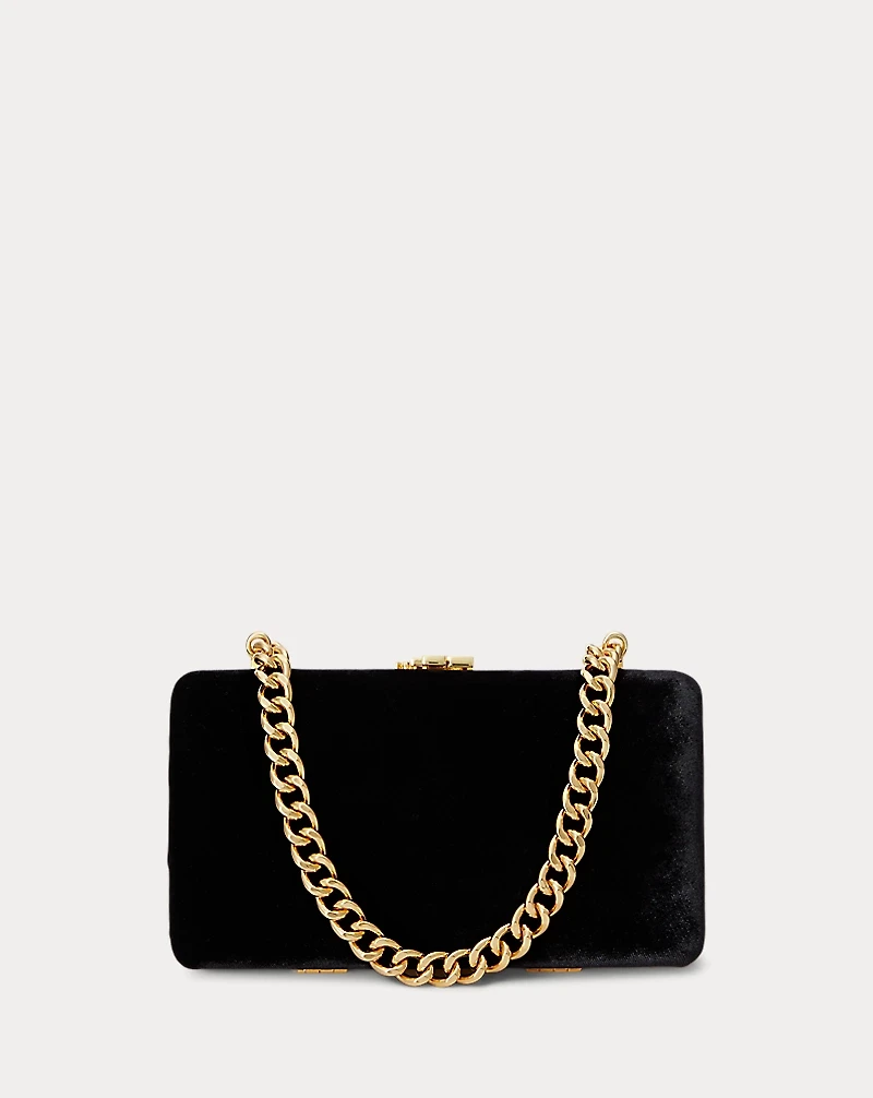 Velvet Small Franki Clutch
