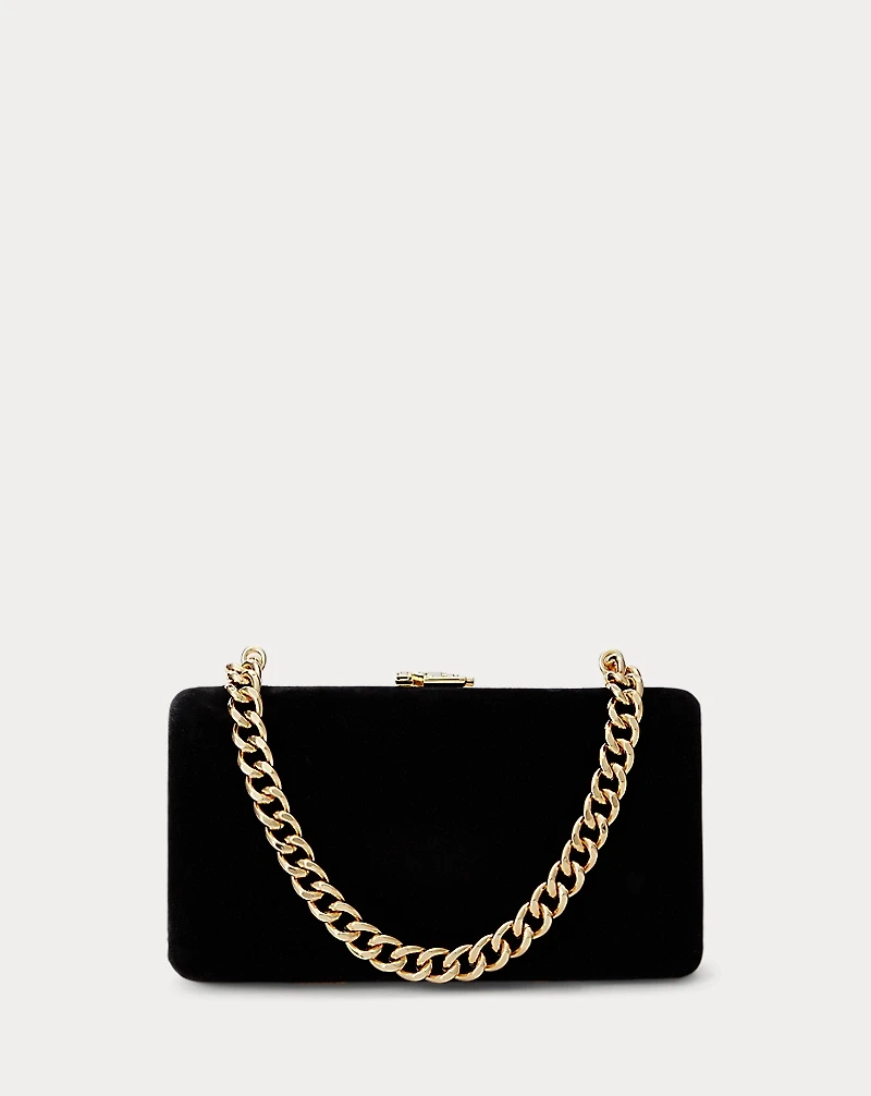 Velvet Small Franki Clutch