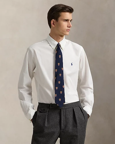 Classic Fit Stretch Poplin Shirt
