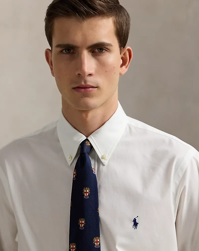 Classic Fit Stretch Poplin Shirt