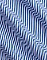 Classic Fit Striped Stretch Poplin Shirt