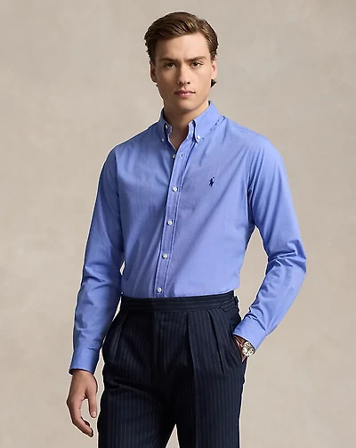 Classic Fit Stretch End-on-End Shirt 