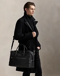 Pebbled Leather Duffel