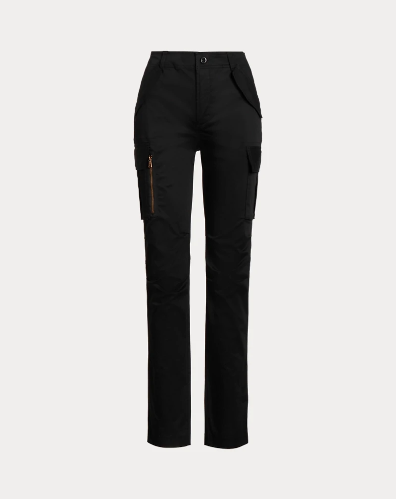 Cotton Sateen Cargo Pant