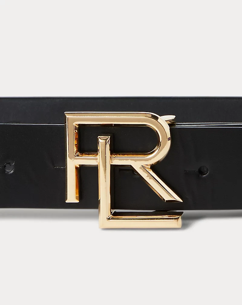 RL Box Leather Belt