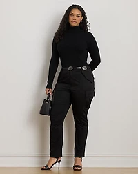 Cotton Sateen Cargo Pant