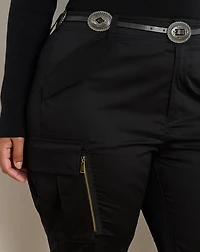 Cotton Sateen Cargo Pant
