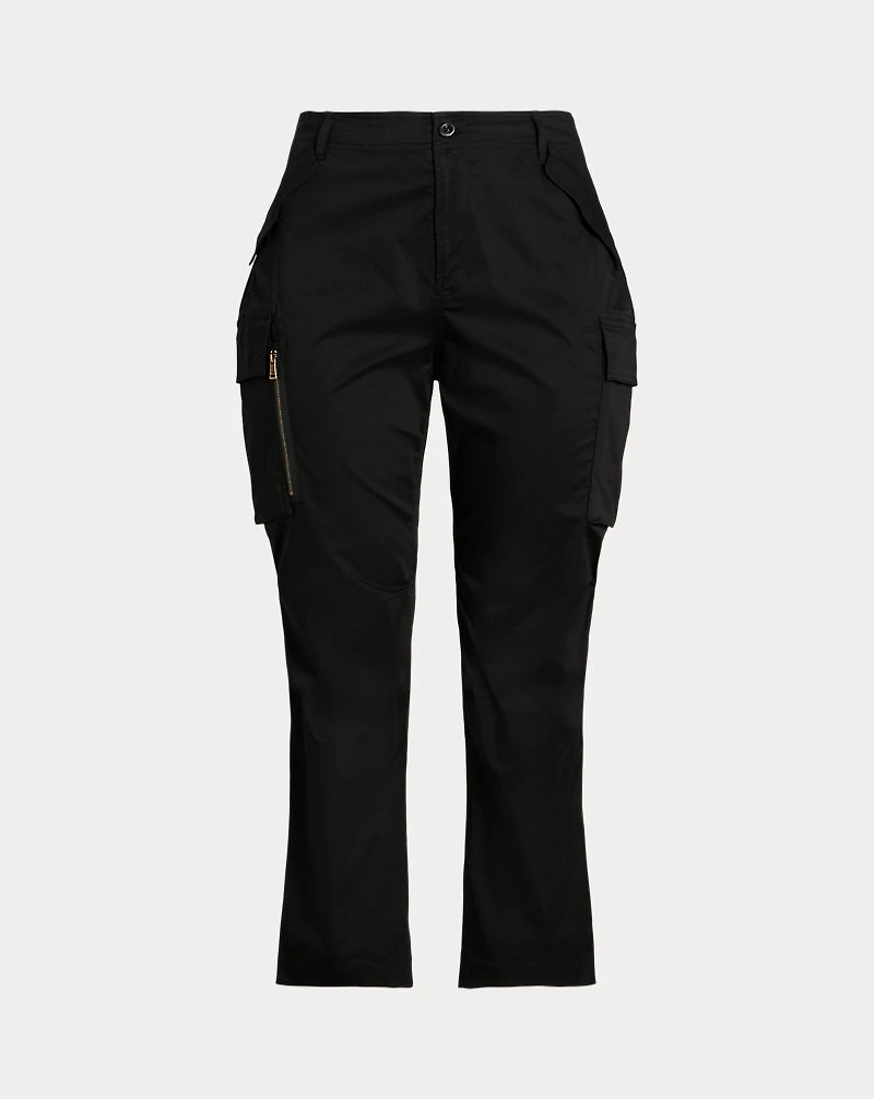 Cotton Sateen Cargo Pant