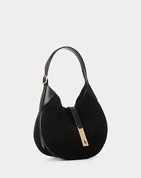Polo ID Suede Small Shoulder Bag