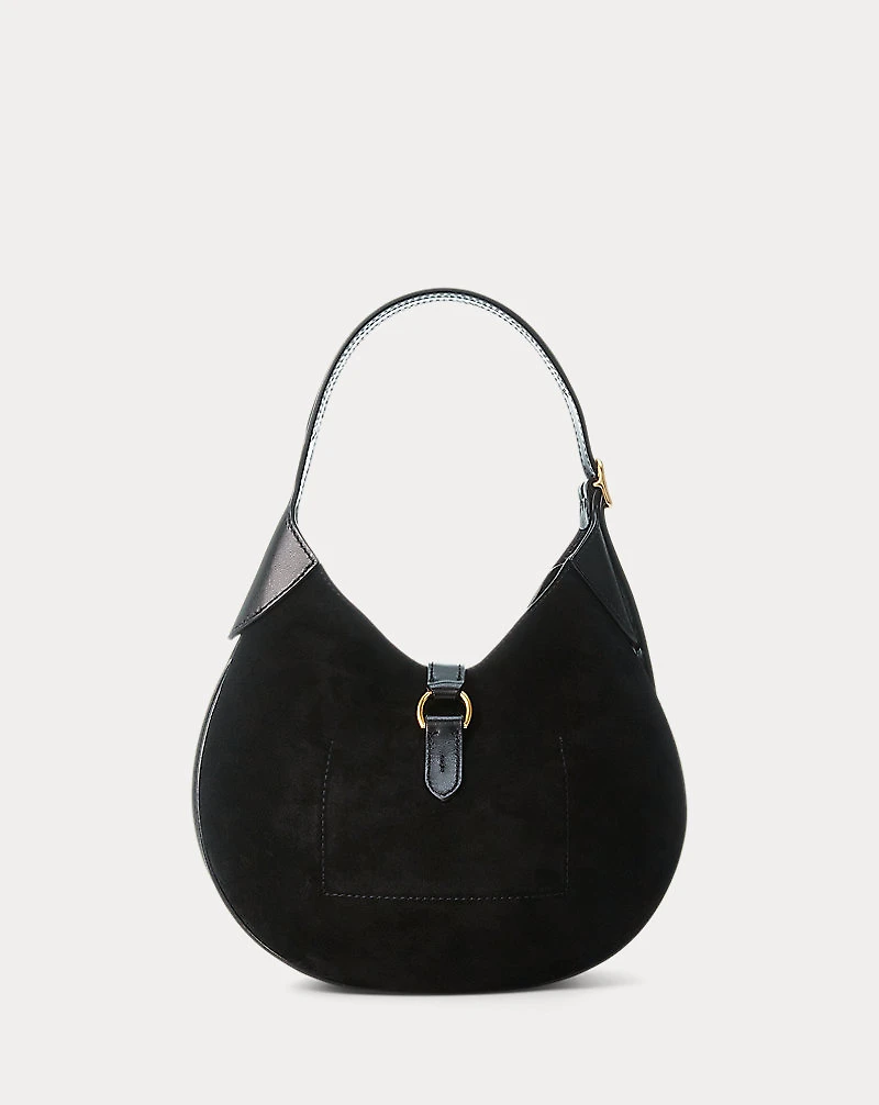 Polo ID Suede Small Shoulder Bag
