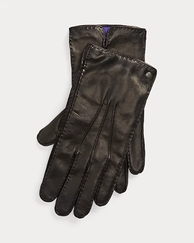 Cashmere-Lined Lambskin Gloves