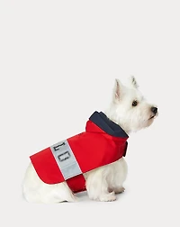 Canvas Logo Dog Raincoat