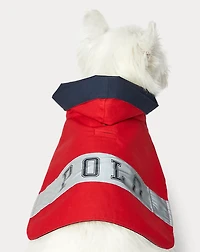 Canvas Logo Dog Raincoat