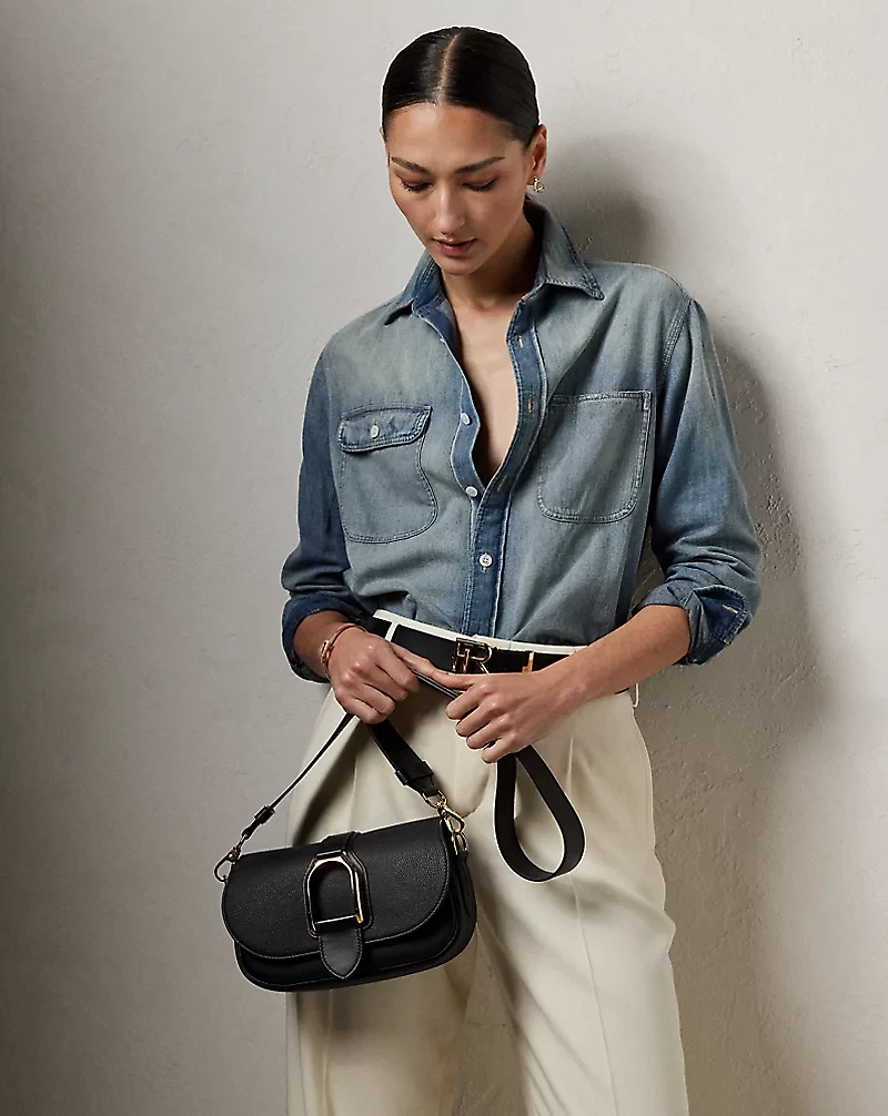 Welington Calfskin Shoulder Bag