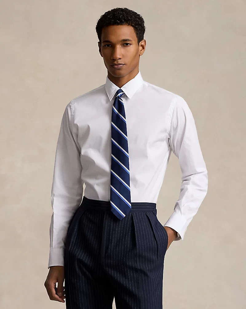 Custom Fit Poplin Shirt