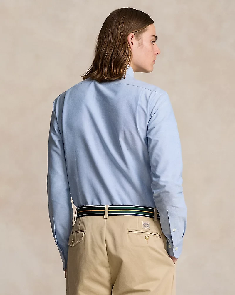 Custom Fit Monogram Oxford Shirt